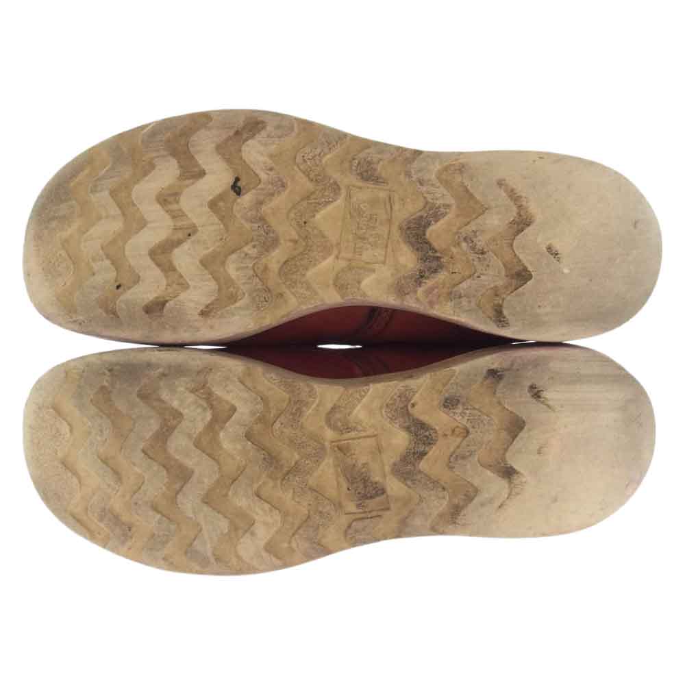 RED WING レッドウィング 8166 6 Classic Round  6インチ クラシック ラウンドトゥ レースアップ ブーツ レッドブラウン ブラウン系 9.5【中古】