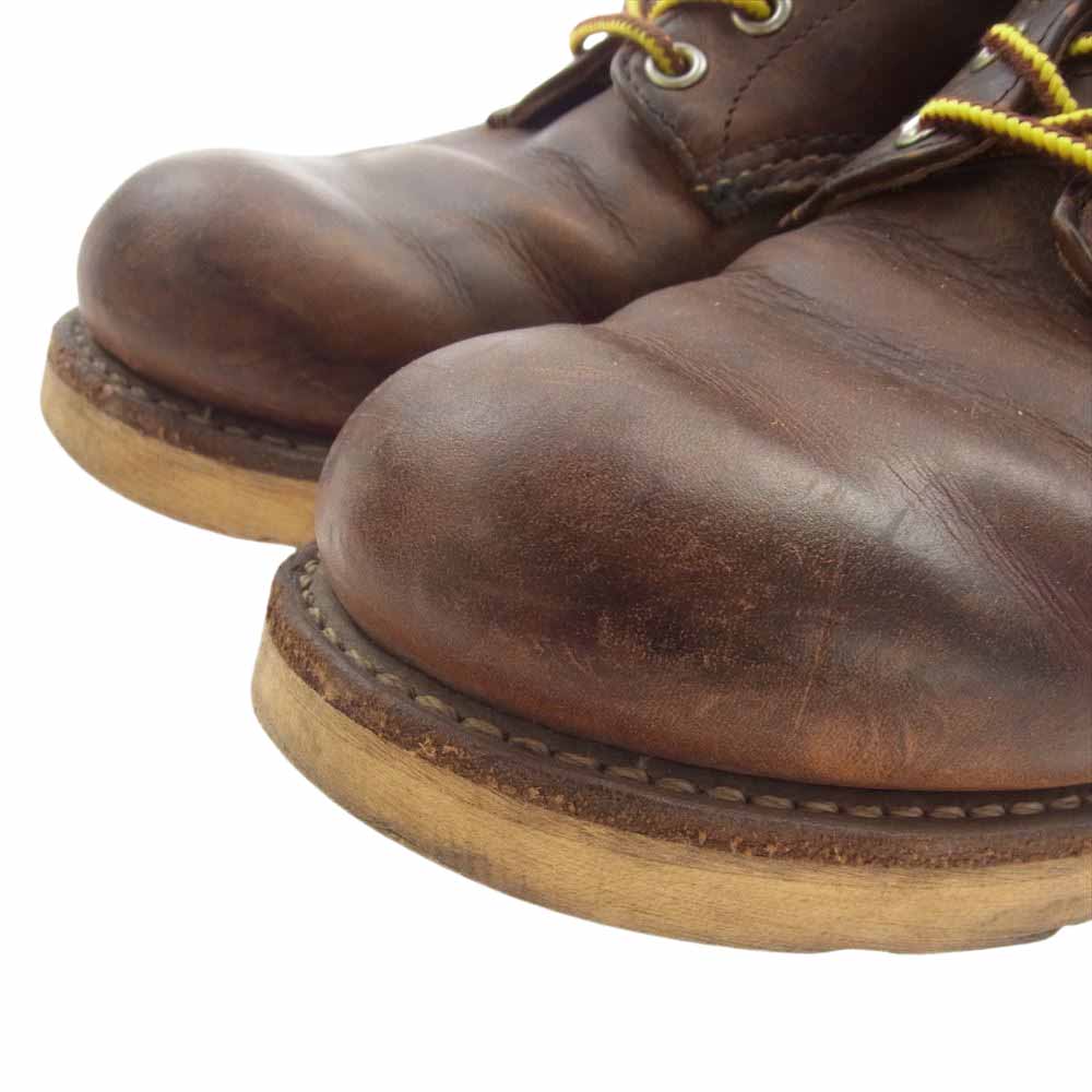 RED WING レッドウィング 9111 6 Classic Round  6インチ クラシック ラウンドトゥ レースアップ ブーツ ブラウン ブラウン系 8.5【中古】