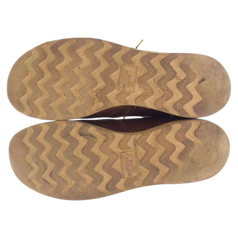 RED WING レッドウィング 9111 6 Classic Round  6インチ クラシック ラウンドトゥ レースアップ ブーツ ブラウン ブラウン系 8.5【中古】