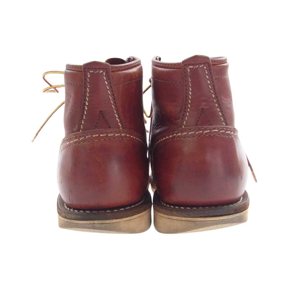 WESCO ウエスコ JOB MASTER ジョブマスター レザー レースアップ ブーツ ブラウン系【中古】