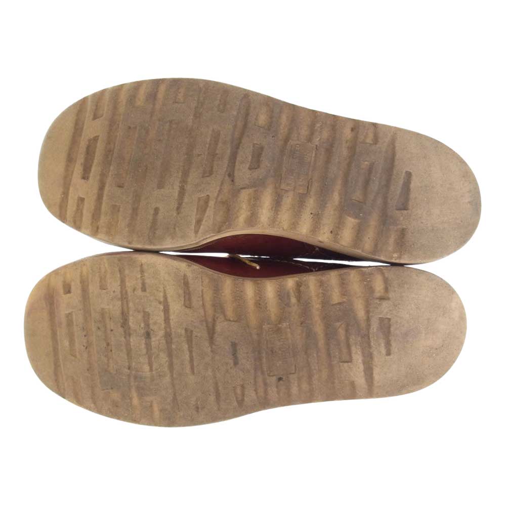 WESCO ウエスコ JOB MASTER ジョブマスター レザー レースアップ ブーツ ブラウン系【中古】