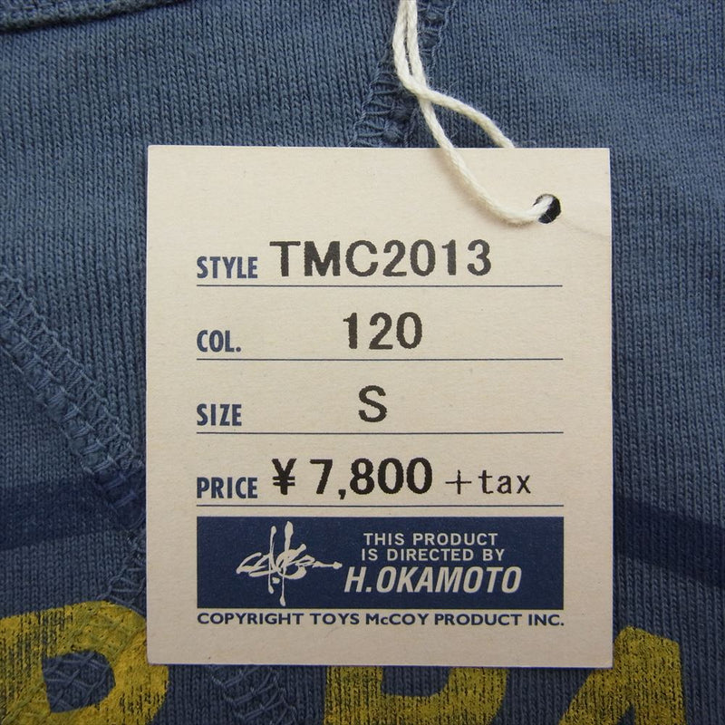 TOY'S McCOY トイズマッコイ TMC2013 MILITARY TEE SHIRT WARNER BROS TOM&JERRY CIVIL AIR PATROL ワーナーブラザーズ トムとジェリー シビル エア パトロール ミリタリー 半袖 Tシャツ ネイビー系 S【新古品】【未使用】【中古】