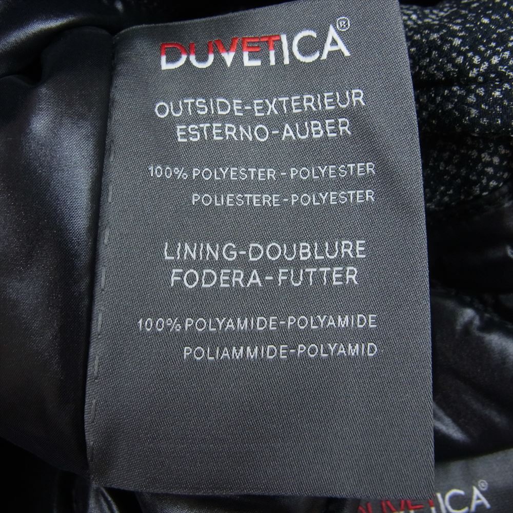 1piu1uguale3 ウノピュウノウグァーレトレ MRC040 POE037 × DUVETICA デュベティカ CHESTER COAT LIMONTA JAQUARD NYLON リモンタ ダウン チェスターコート ブラック系 3【中古】