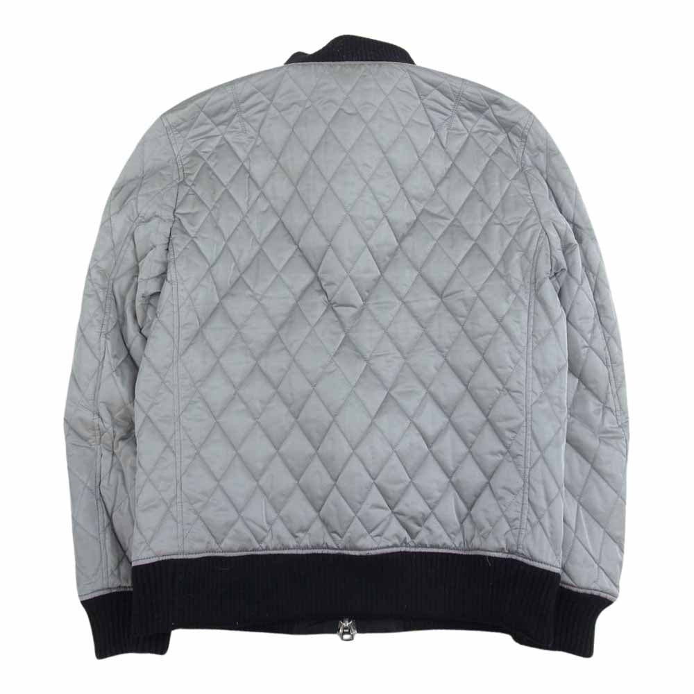 1piu1uguale3 ウノピュウノウグァーレトレ MRB315 NYN016 REVERSIBLE MA-1 リバーシブル ウールリブ ブルゾン フライトジャケット ブラック系 グレー系 4【中古】