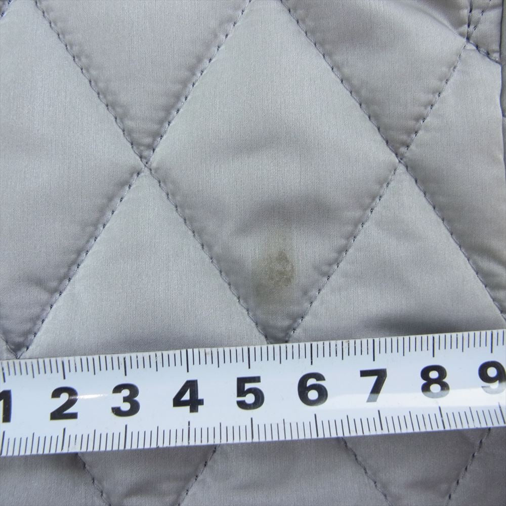 1piu1uguale3 ウノピュウノウグァーレトレ MRB315 NYN016 REVERSIBLE MA-1 リバーシブル ウールリブ ブルゾン フライトジャケット ブラック系 グレー系 4【中古】