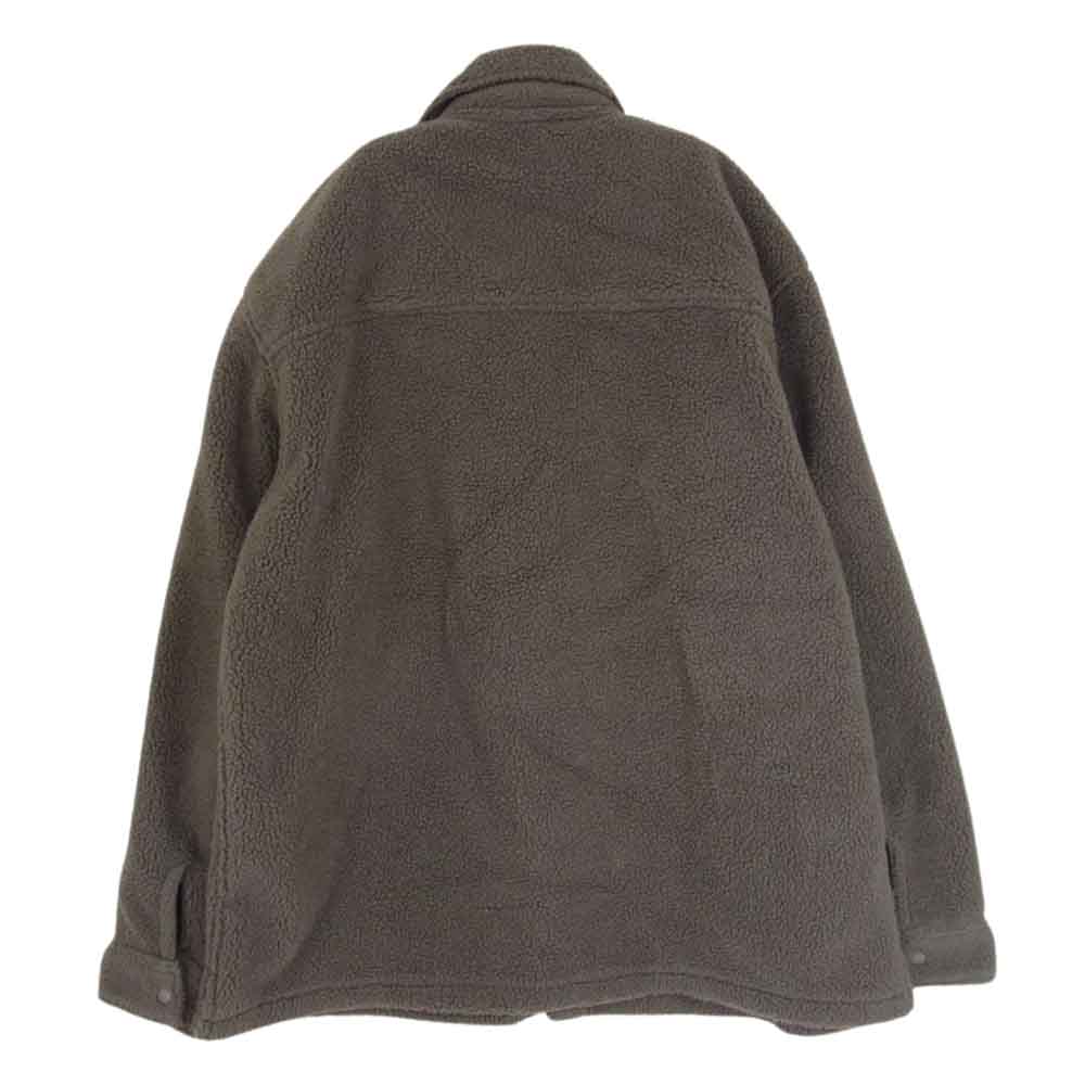 COOTIE クーティー ボア CPO フリース シャツ ジャケット ブラウン系 L【中古】