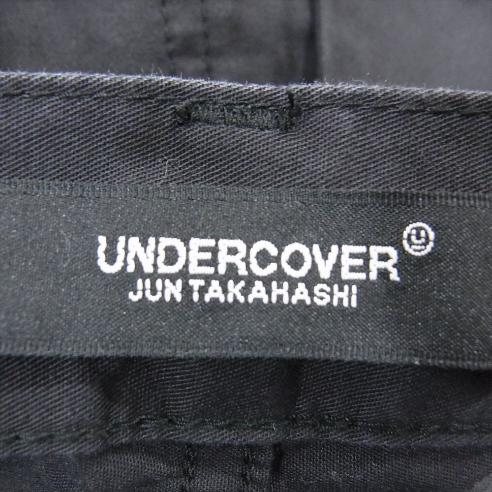 UNDERCOVER アンダーカバー 19SS UCW4517-2 フラシPK付 コットンツイル パンツ ブラック系 3【中古】