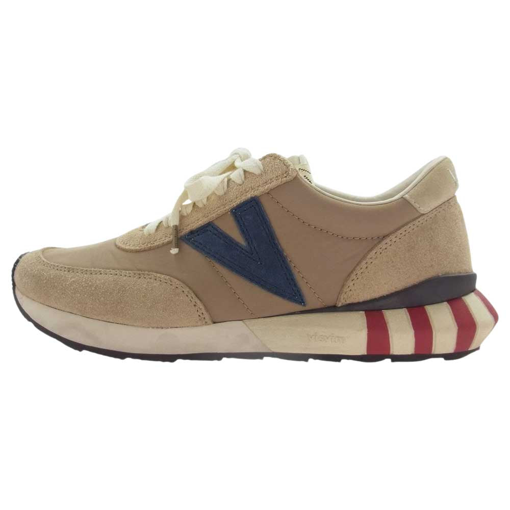 VISVIM ビズビム 20SS 0120101001005 ATTICA TRAINER アッティカ トレーナー Vibram ヴィブラム ビブラム スニーカー ライトブラウン系 10.5インチ【中古】