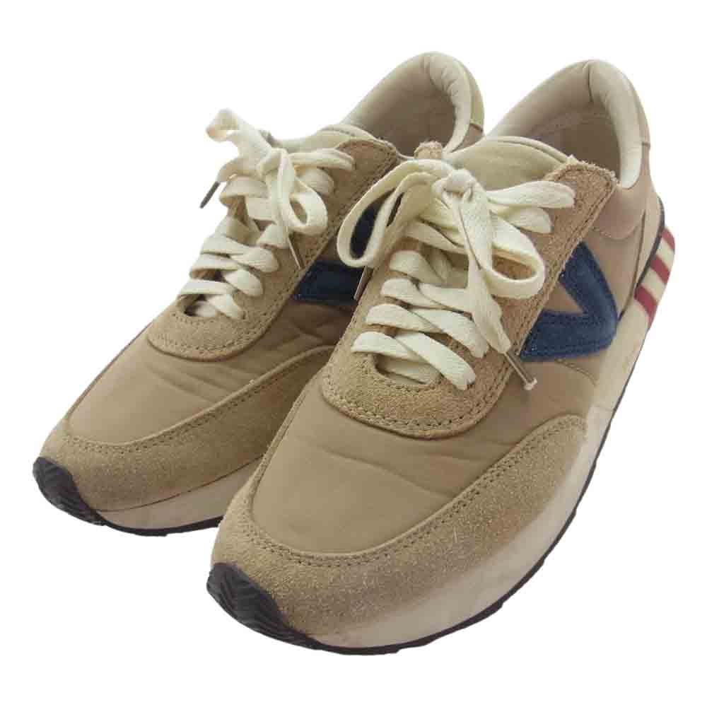 VISVIM ビズビム 20SS 0120101001005 ATTICA TRAINER アッティカ トレーナー Vibram ヴィブラム ビブラム スニーカー ライトブラウン系 10.5インチ【中古】