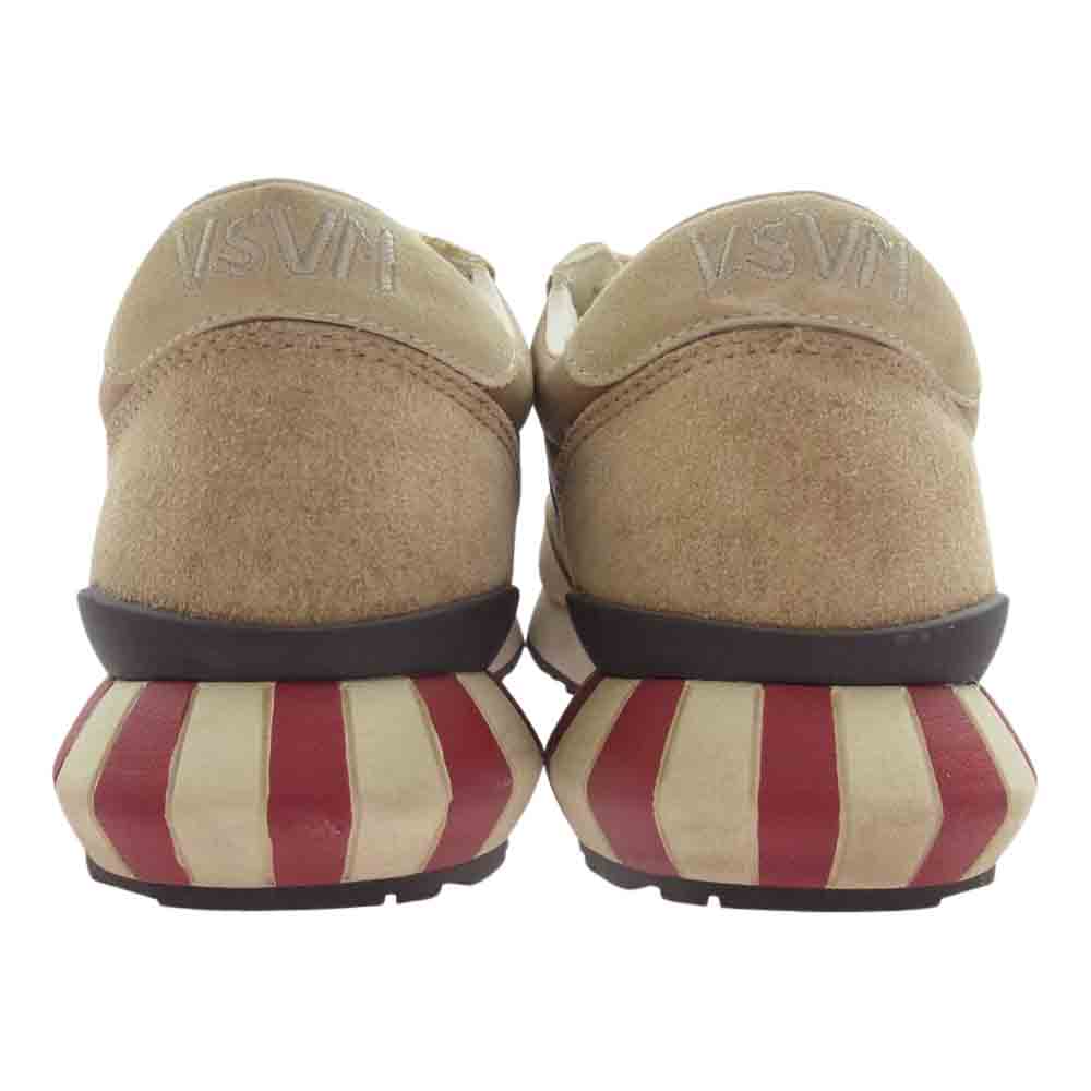 VISVIM ビズビム 20SS 0120101001005 ATTICA TRAINER アッティカ トレーナー Vibram ヴィブラム ビブラム スニーカー ライトブラウン系 10.5インチ【中古】