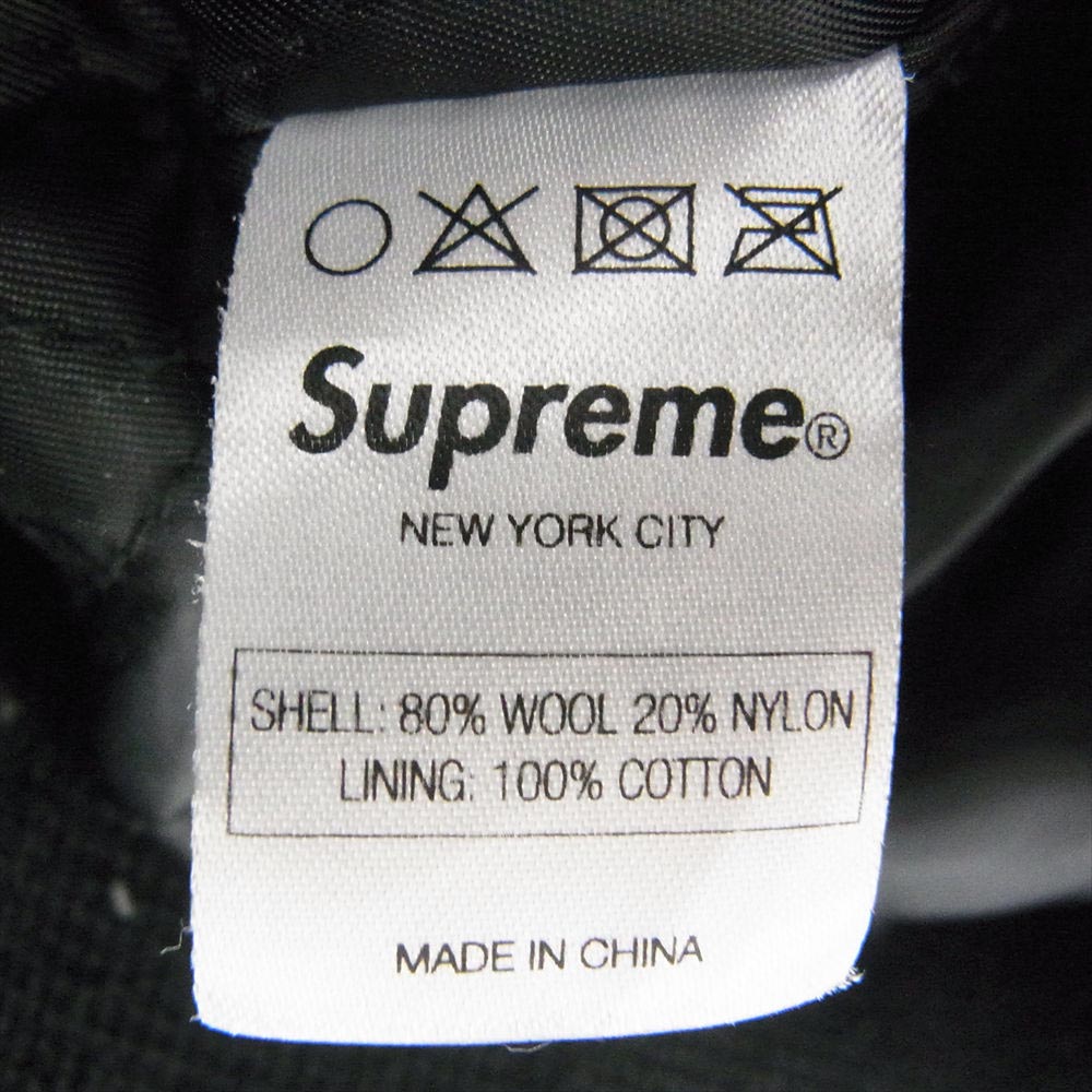 Supreme シュプリーム 10AW thrill of victory Varsity Jacket アーチロゴ バーシティ ジャケット スタジャン ブラック系 M【中古】