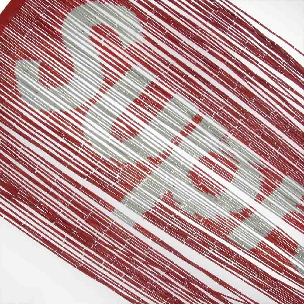Supreme シュプリーム 17SS Bamboo Beaded Curtain バンブービーズ カーテン のれん すだれ 簾 レッド系【中古】