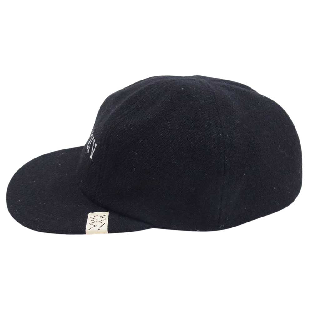 VISVIM ビズビム 20AW 120103003024 HONUS CAP MIVSIV ウール 6パネル キャップ ブラック系 ML【中古】