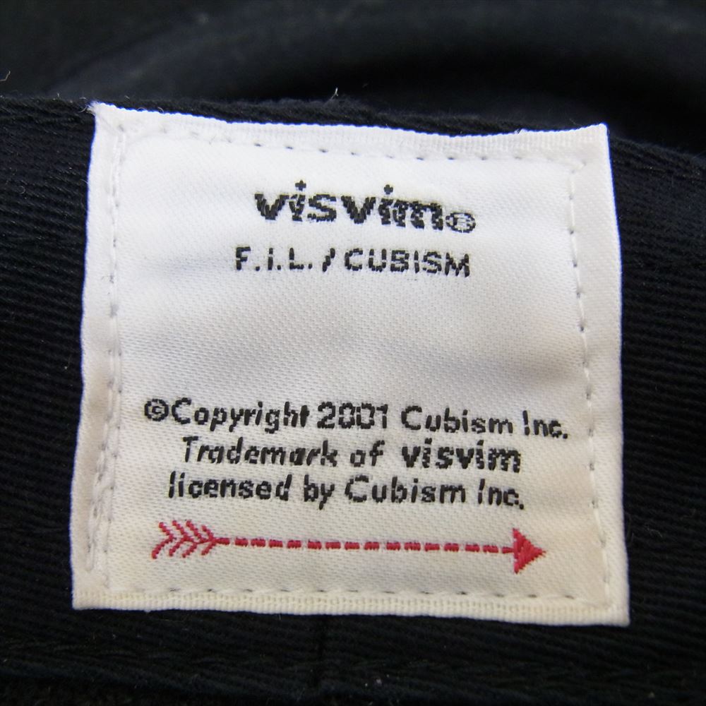 VISVIM ビズビム 20AW 120103003024 HONUS CAP MIVSIV ウール 6パネル キャップ ブラック系 ML【中古】