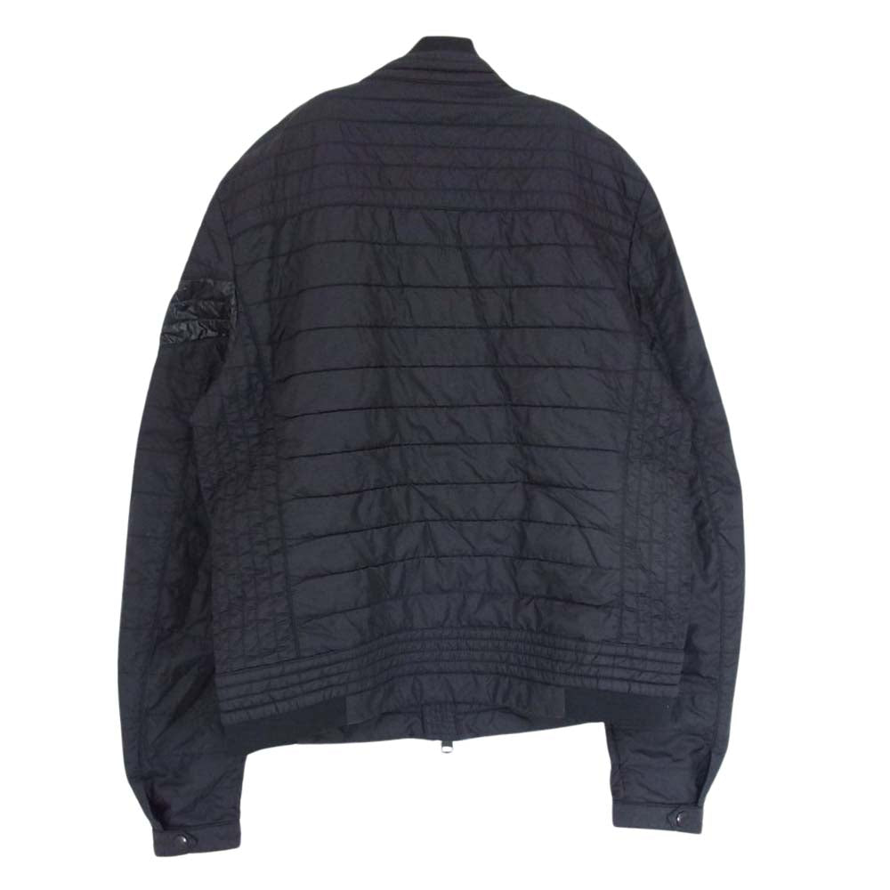 MONCLER モンクレール 510914108085 53227 ROI キルティング 袖ナイロン切替  ブルゾン ジャケット ブラック系 3【中古】