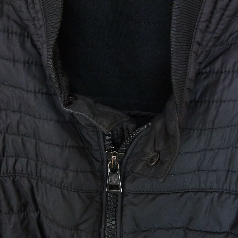 MONCLER モンクレール 510914108085 53227 ROI キルティング 袖ナイロン切替  ブルゾン ジャケット ブラック系 3【中古】