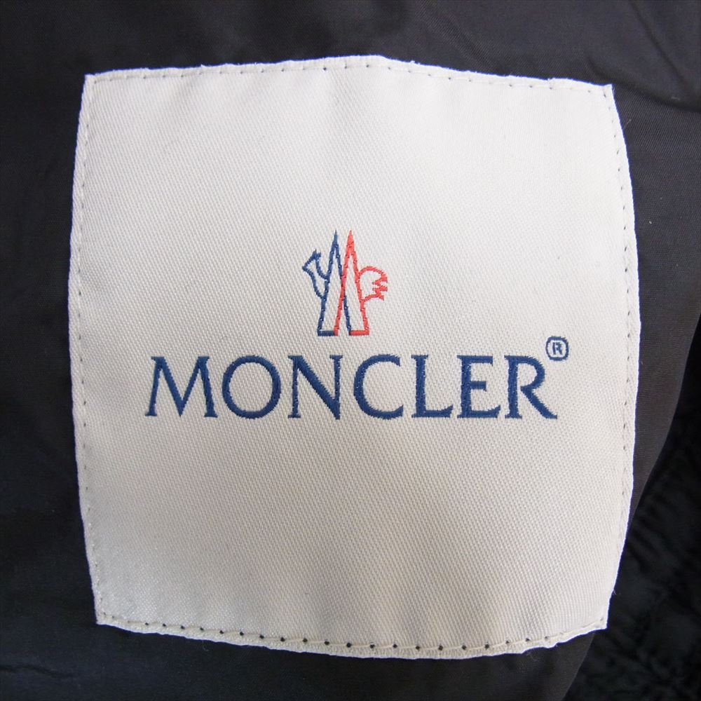 MONCLER モンクレール 510914108085 53227 ROI キルティング 袖ナイロン切替  ブルゾン ジャケット ブラック系 3【中古】
