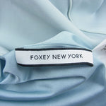 FOXEY フォクシー 35346-NSOFG401L NEW yORK ニューヨーク ノースリーブ ドレープ バルーン ワンピース グリーン系 38【中古】