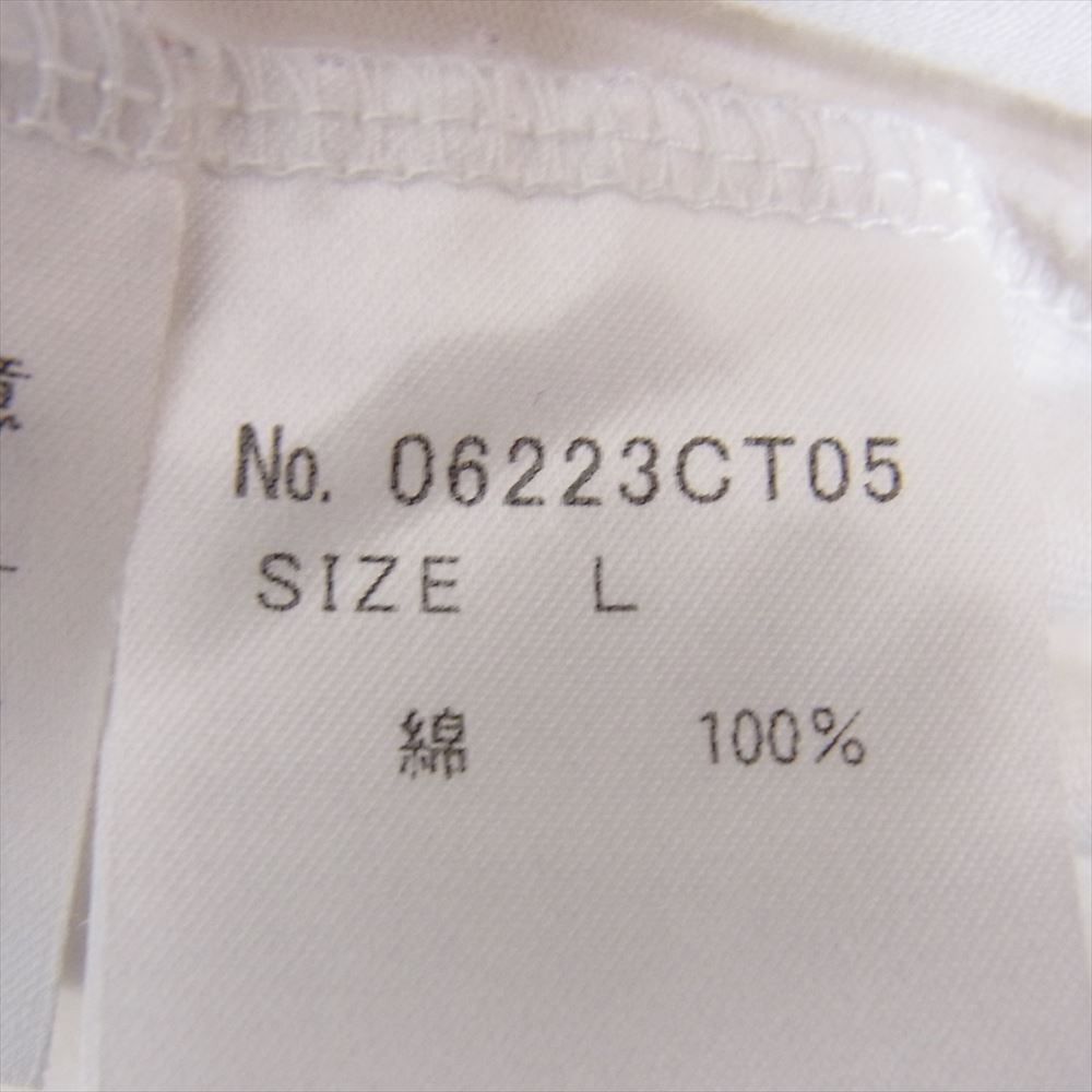 HYSTERIC GLAMOUR ヒステリックグラマー 22AW 06223CT05 I’LL BE WAITING アイル ビー ウェイティング プリント 半袖 Tシャツ ホワイト系 L【中古】