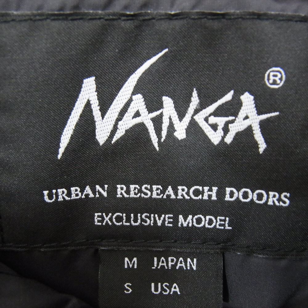 NANGA ナンガ DR07-17H701 × URBAN RESEARCH DOORS アーバンリサーチドアーズ 別注  AURORA オーロラ ダウンジャケット ブラウン系 M【中古】