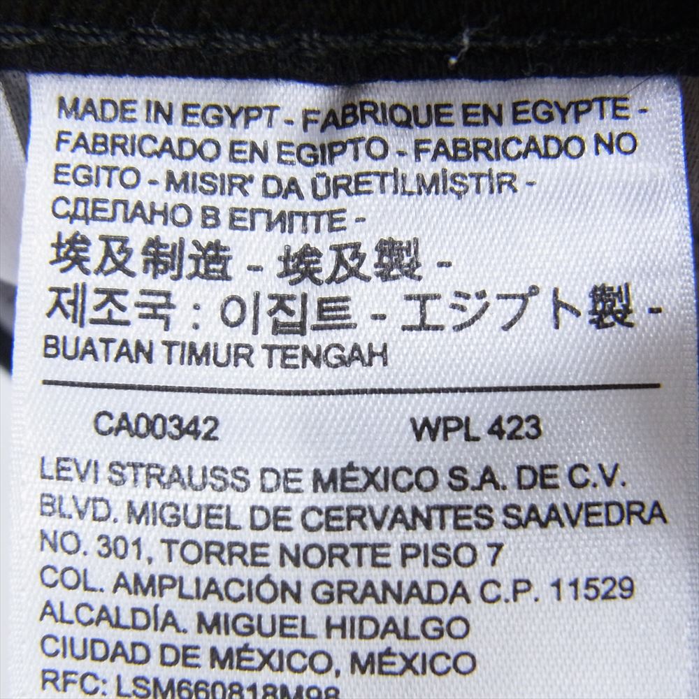 Levi's リーバイス 84558 スキニー デニム パンツ ブラック系 31【中古】