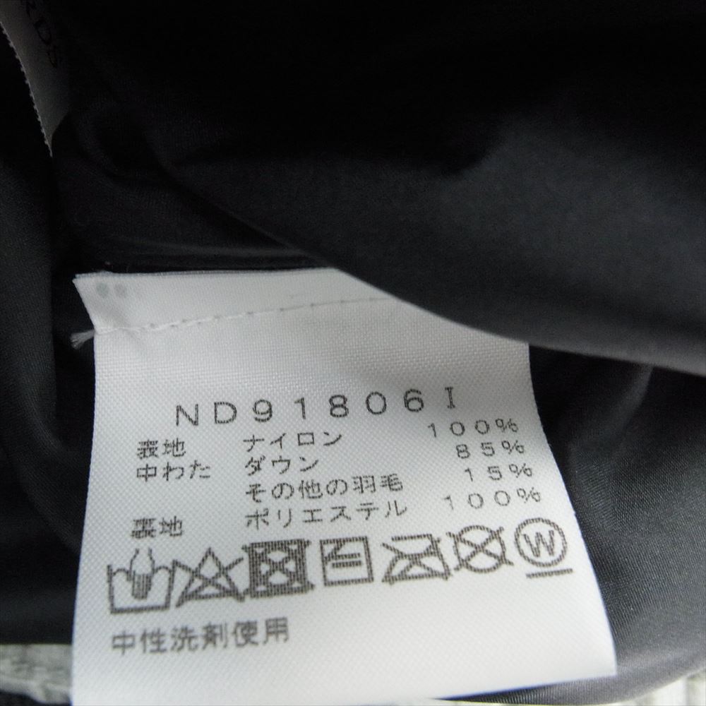 Supreme シュプリーム 19AW ノースフェイス THE NORTH FACE Paper Print Nuptse Jacket ペーパー プリント ヌプシ ダウン ジャケット ブラック系 グレー系 M【中古】