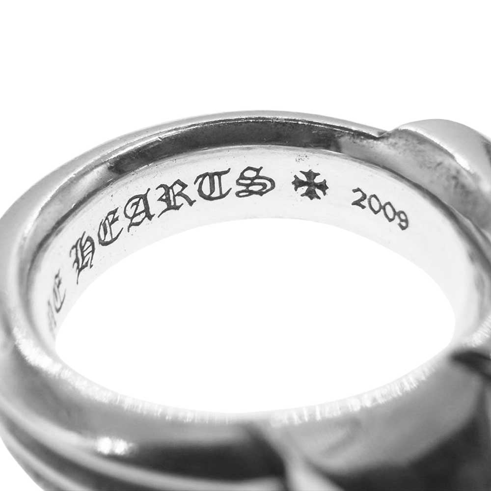 CHROME HEARTS クロムハーツ（原本有） WAXED PUNK ワックスド パンク リング シルバー系 14号【中古】