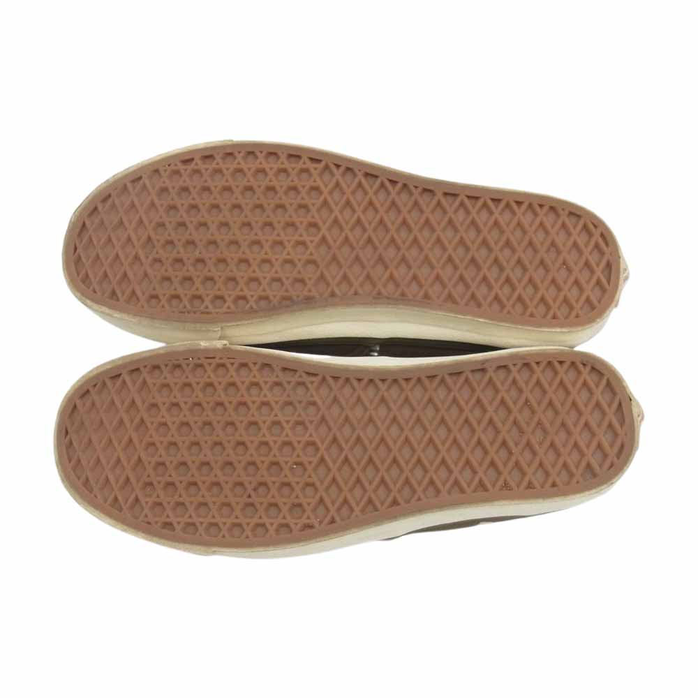 WTAPS ダブルタップス VANS バンズ Authentic オーセンティック クロスボーン スニーカー カーキ系 26.5cm【中古】