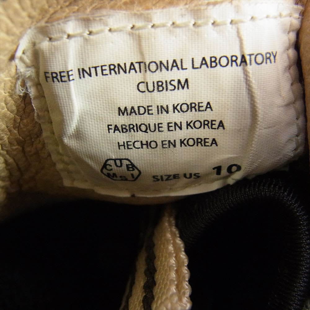 VISVIM ビズビム FBT FOLK スエード フリンジ モカシン シューズ ブラウン系 US10【中古】