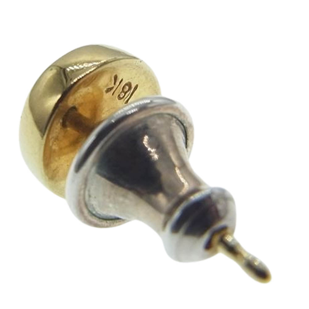 TRAVIS WALKER トラヴィスワーカー ER104TW ギャランティ付属 18K MALIBU CROSS マリブ クロス ピアス ゴールド系 シルバー系【中古】