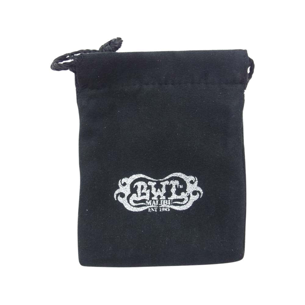 BILL WALL LEATHER ビルウォールレザー PN987 ギャランティ付属 FISH HOOK W/STONE SUN BALE サンベイル付き グラフィティフィッシュフック ストーン ペンダント  シルバー系【中古】