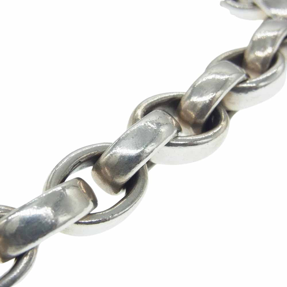 BILL WALL LEATHER ビルウォールレザー ギャランティ付属 1of1 Tバーウォレットリング付き 2000クリップ チェーンリンク ウォレットチェーン シルバー系【中古】