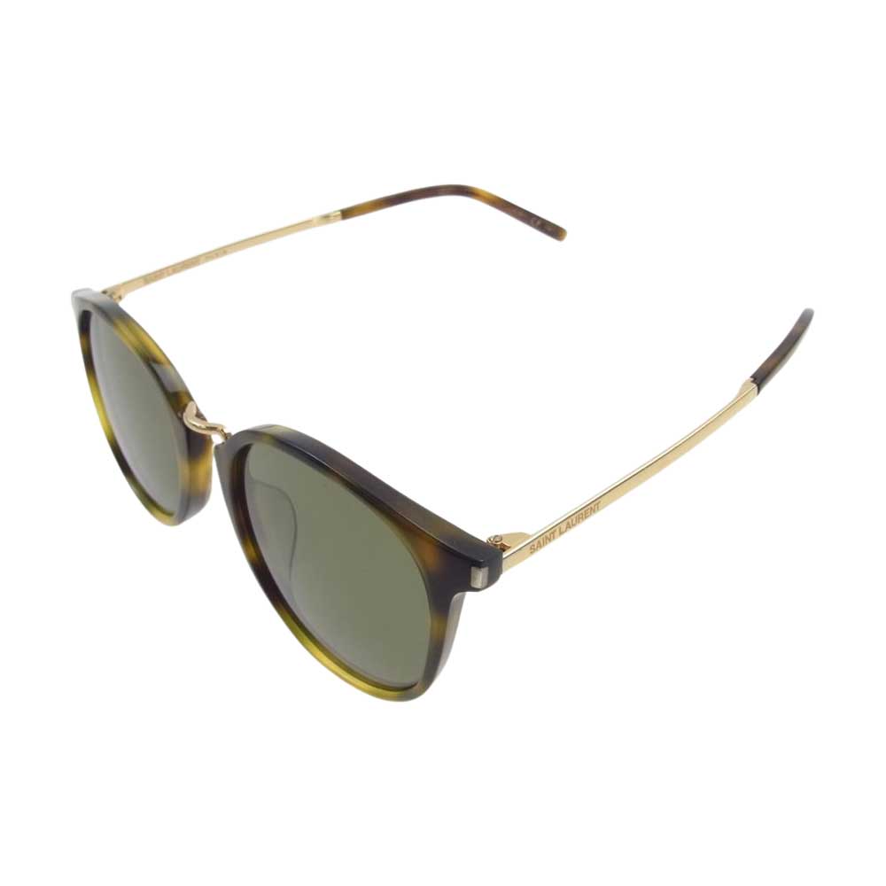 SAINT LAURENT サンローラン SL130/F COMBI サングラス 眼鏡 イエロー系 ゴールド系 54□21-150【中古】