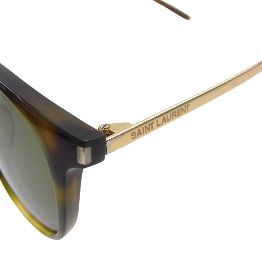 SAINT LAURENT サンローラン SL130/F COMBI サングラス 眼鏡 イエロー系 ゴールド系 54□21-150【中古】