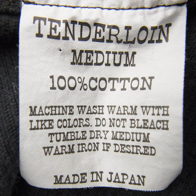 TENDERLOIN テンダーロイン T-CORDUROY SHT コーデュロイ シャツ ブラック系 M【中古】