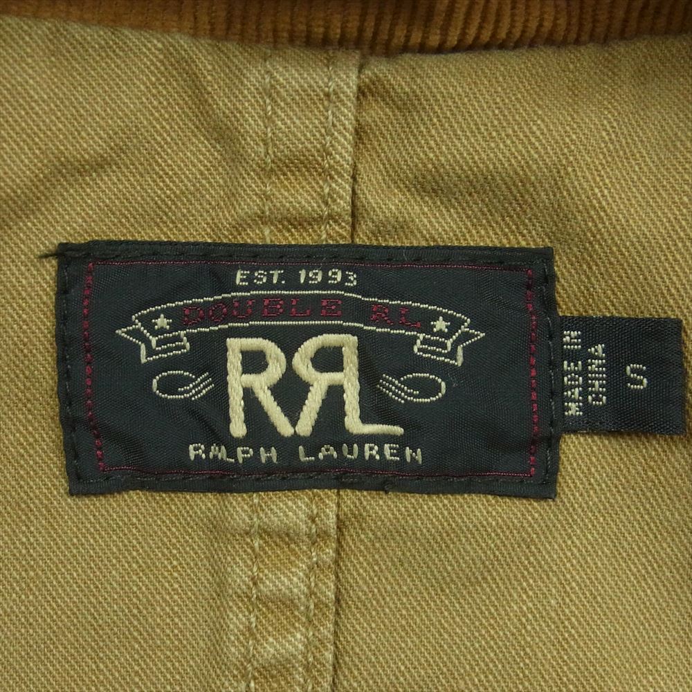 RRL ダブルアールエル JR-PM-YS-6508 ヴィンテージ加工 フード付き ハンティング ジャケット ベージュ系 ライトブラウン系【中古】