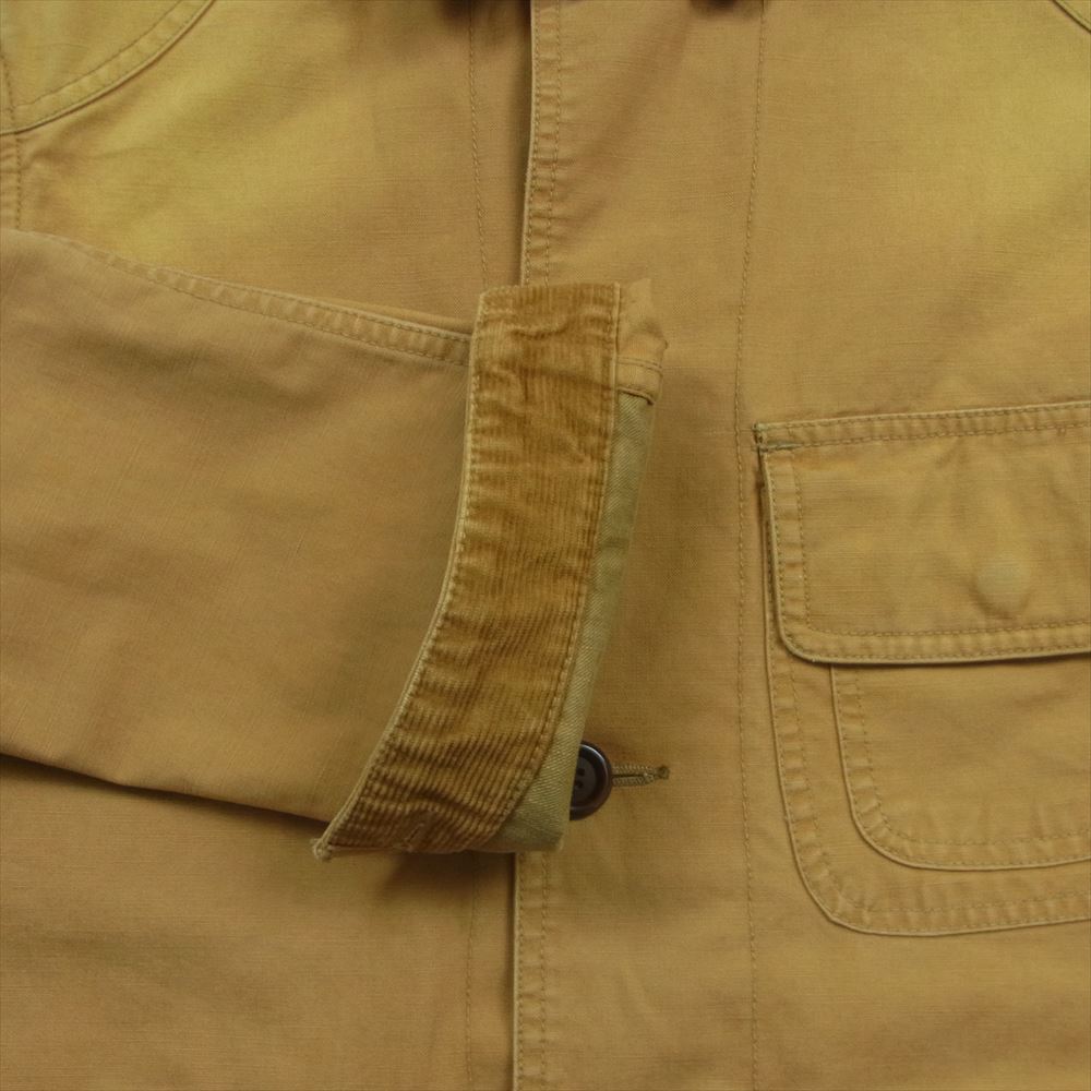 RRL ダブルアールエル JR-PM-YS-6508 ヴィンテージ加工 フード付き ハンティング ジャケット ベージュ系 ライトブラウン系【中古】