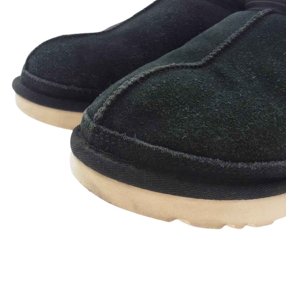 NEIGHBORHOOD ネイバーフッド 1112612 UGG アグ NBHD TASMAN タスマン 内ボア スリッポン ムートン シューズ ブラック系 26cm【中古】
