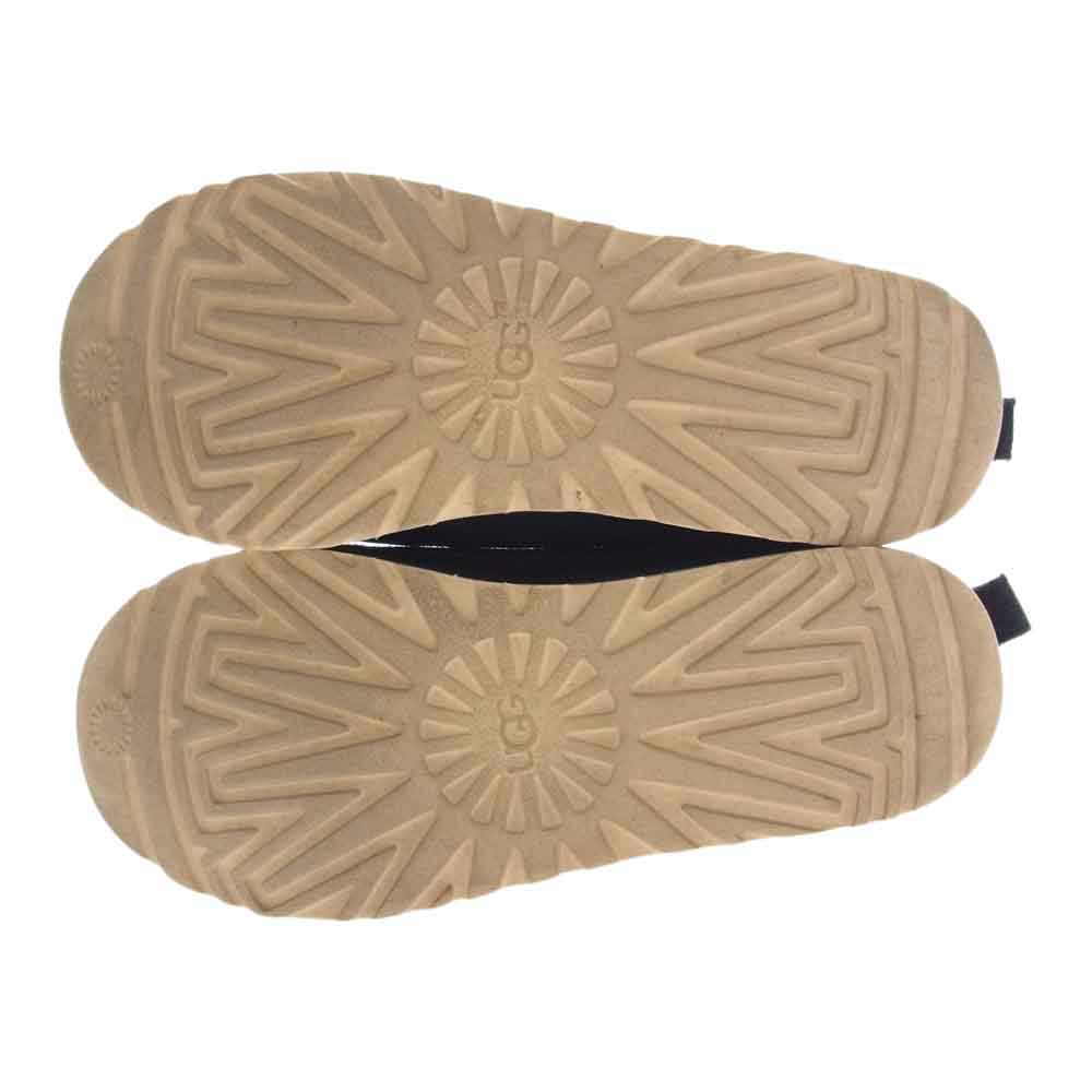 NEIGHBORHOOD ネイバーフッド 1112612 UGG アグ NBHD TASMAN タスマン 内ボア スリッポン ムートン シューズ ブラック系 26cm【中古】