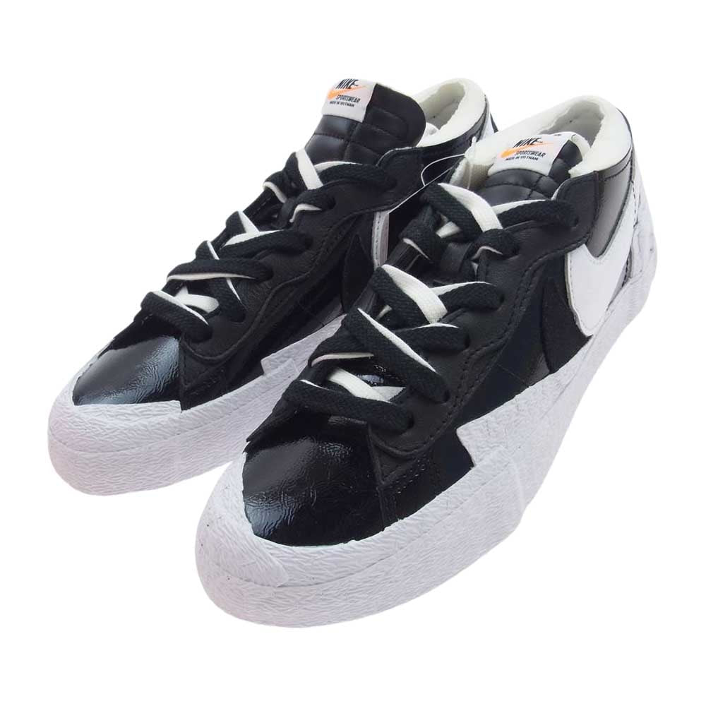 NIKE ナイキ DM6443-001 SACAI サカイ BLAZER LOW ブレザー ローカット スニーカー ブラック系 26.5cm【新古品】【未使用】【中古】
