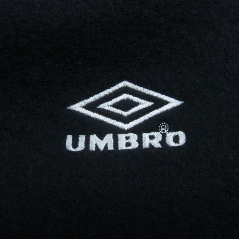 ユハ 10180807U UMBRO アンブロ WOOL BOA FLEECE PANTS ウールボアフリース トラックパンツ ブラック系 3【新古品】【未使用】【中古】