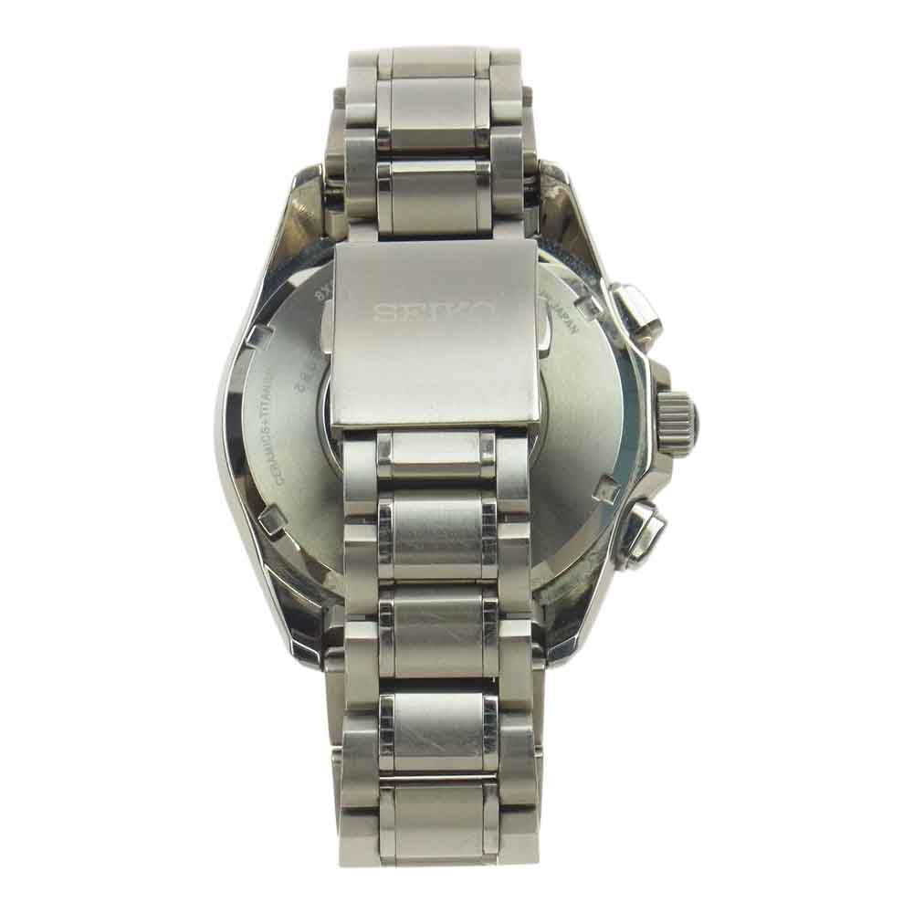 SEIKO セイコー SBXB047 ASTRON アストロン GPS ソーラー デュアルタイム シルバー系【中古】