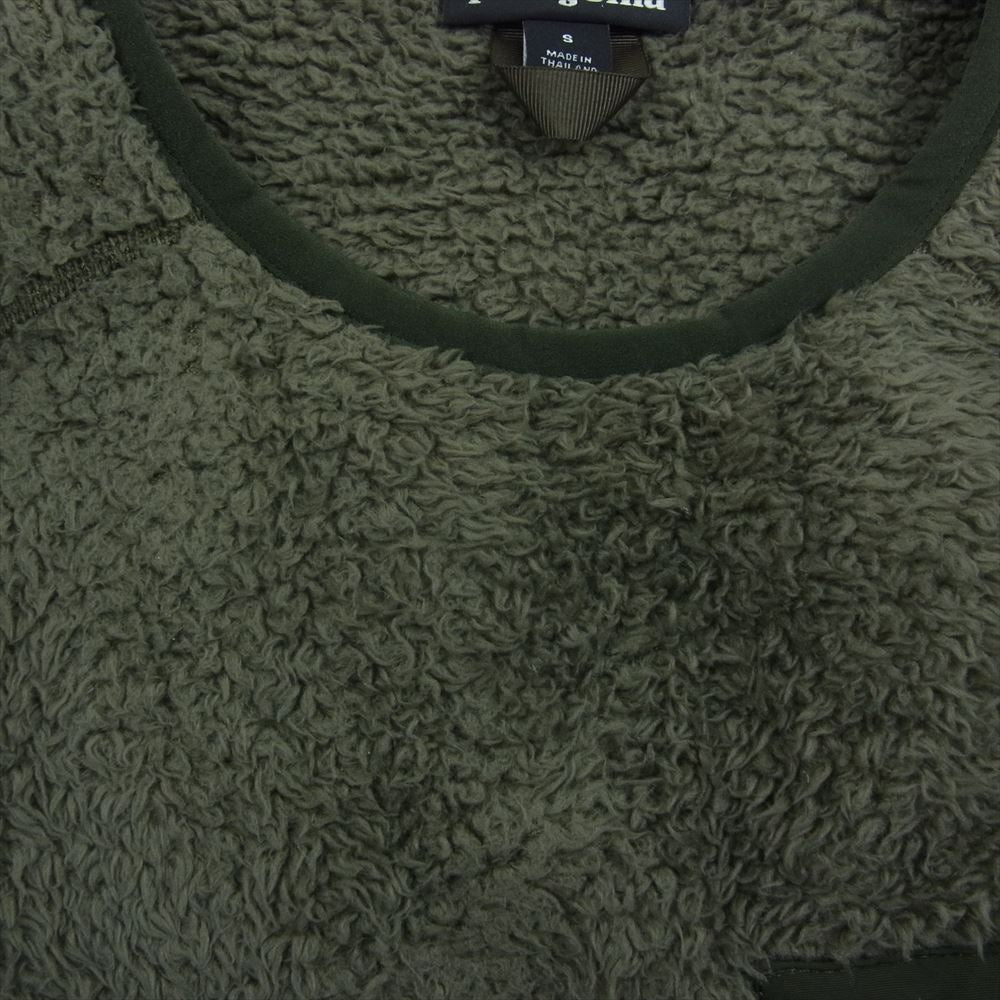 patagonia パタゴニア 21AW 25895 M's Los Gatos Fleece Crew メンズ ロス ガトス クルー プルオーバー スウェット カーキ系 S【中古】