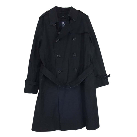BURBERRY LONDON バーバリー ロンドン FR187-630-09 ウールライナー付き トレンチ コート  ダークネイビー系 46【中古】