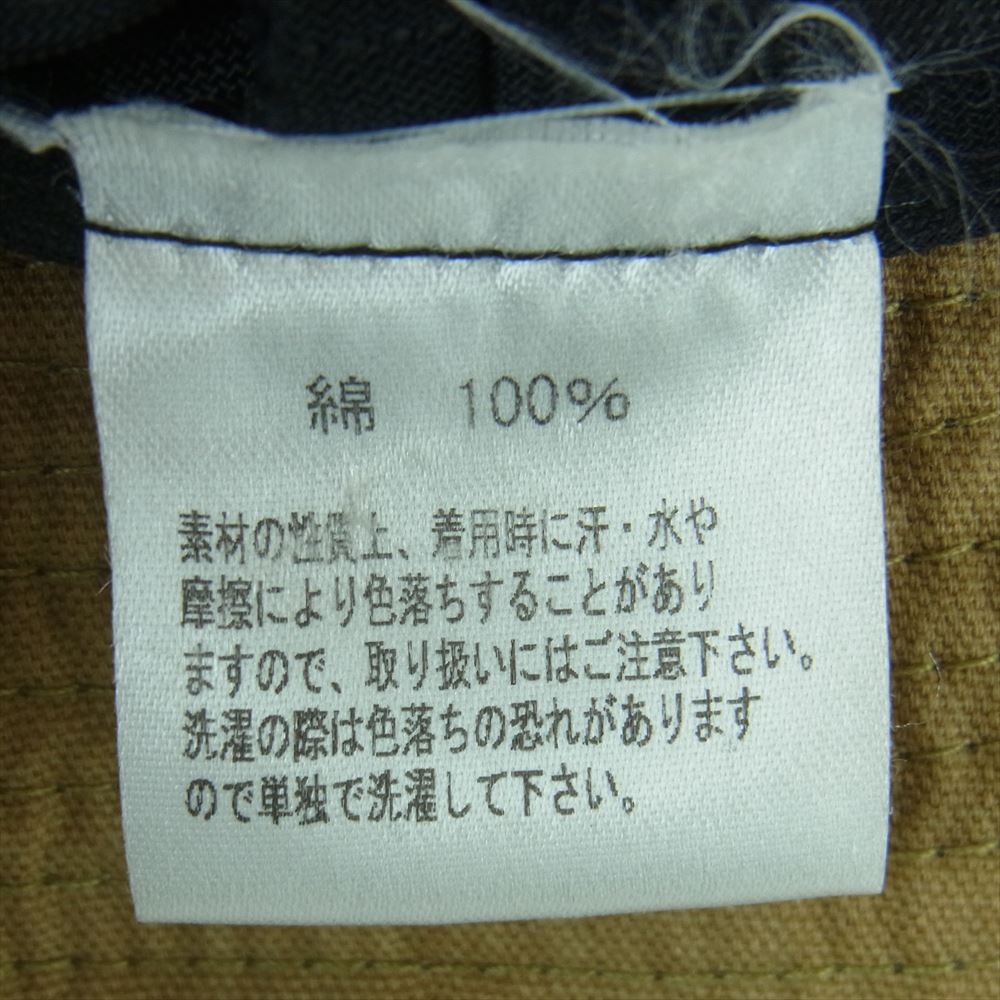 snowpeak スノーピーク コットン ハット 帽子 中国製 カーキ系 オリーブ系 59.0cm【中古】