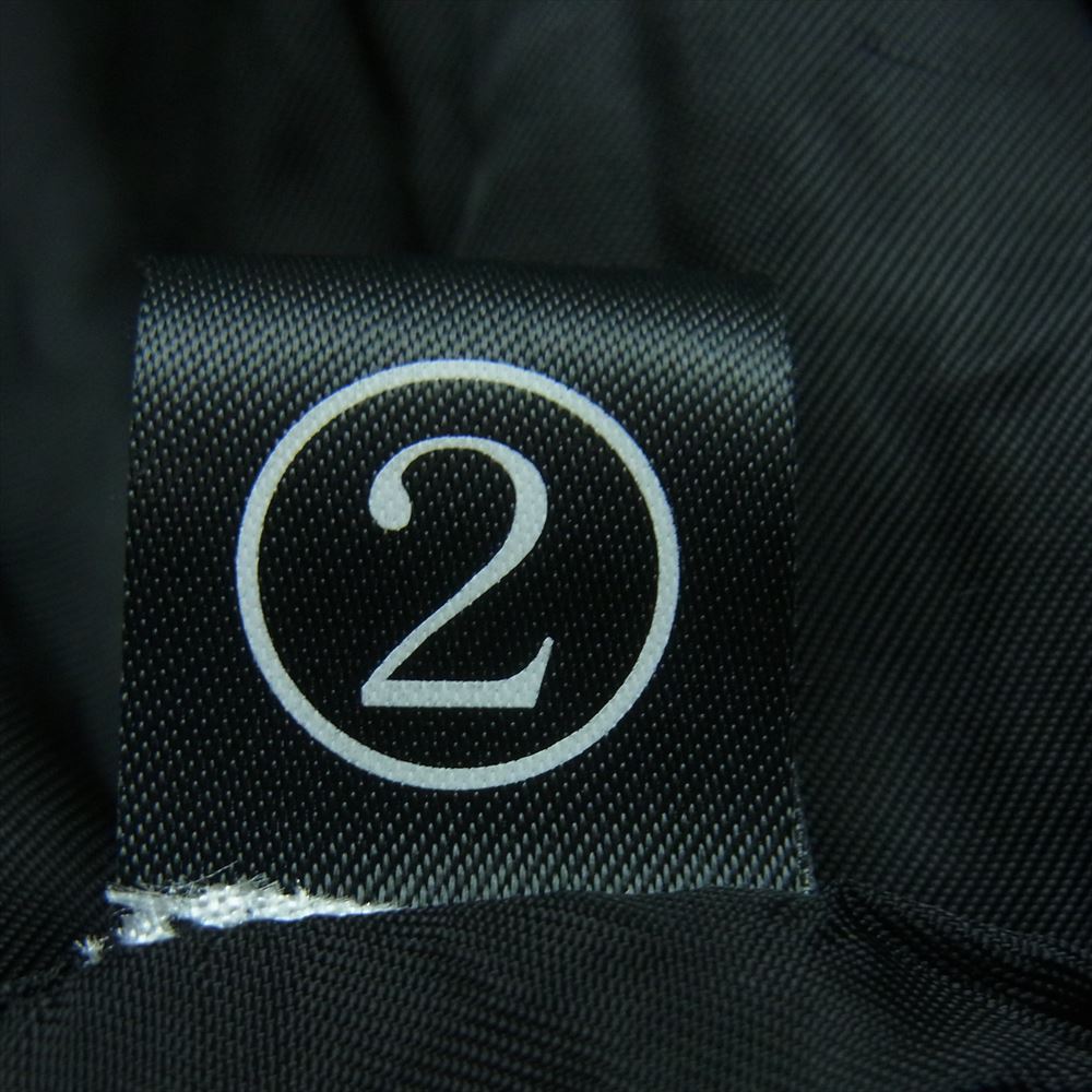 バジュラ 113UL01 シープスキン 羊革 レザー パーカー ハイネック  レザージャケット パキスタン製 ブラック系 2【中古】