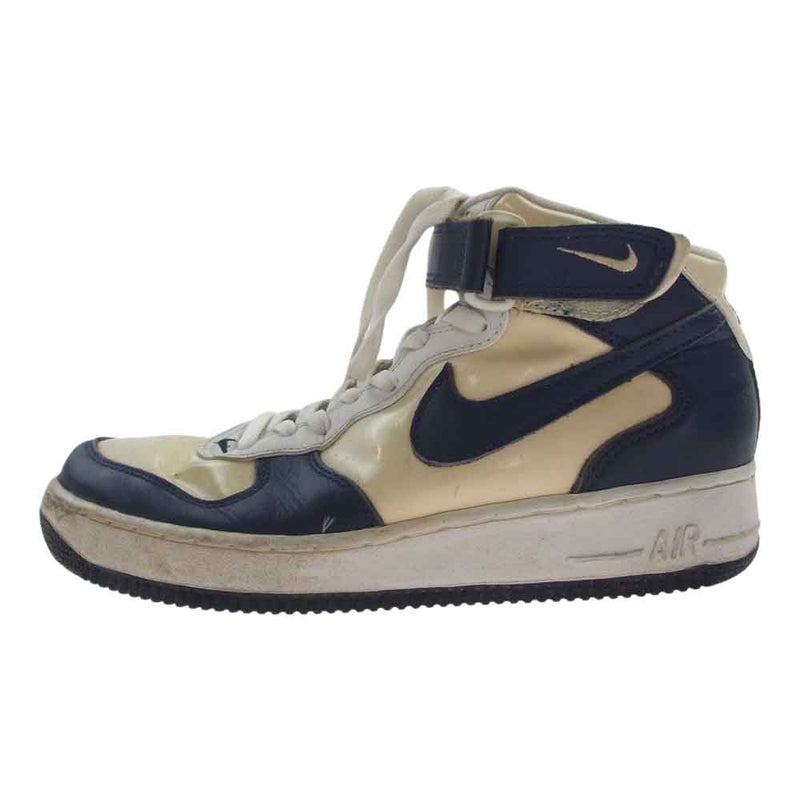 NIKE ナイキ 630136-113 観賞用 90S AIR FORCE 1 MID エアフォース1  ハイカット スニーカー マルチカラー系 27.5cm【中古】