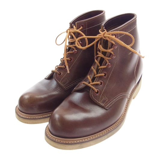 TOY'S McCOY トイズマッコイ MA5001-050-085D BAYFIELD BOOTS OILD BRN HORSEHIDE ベイフィールド ホースハイド ブーツ ブラウン系 8.5D【中古】