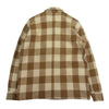 TENDERLOIN テンダーロイン 05AW T-BUFFALO JKT バッファロー ジャケット チェック ウッドボタン ロゴワッペン ベージュ系 S【中古】