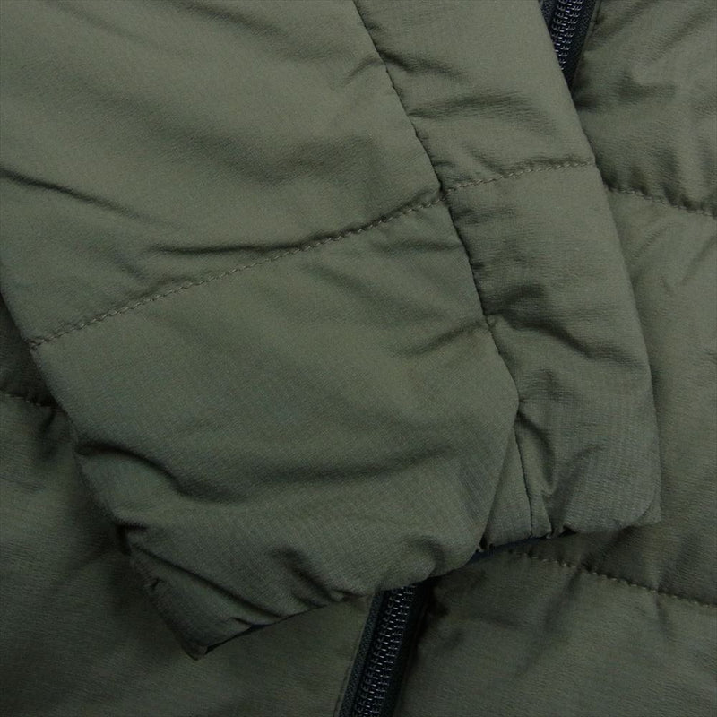 THE NORTH FACE ノースフェイス NY82080 Reversible Anytime Insulated Hoodie リバーシブルエニータイムインサレーテッドフーディ ジャケット ブラック系 カーキ系 L【中古】